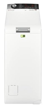 AEG L8TEA80560 Waschmaschine Toplader / ÖKOMix - Faserschutz / ProSteam - Auffrischfunktion / 6,0 kg / Leise / Mengenautomatik / Nachlegefunktion / Wasserstopp / 1500 U/min - 1
