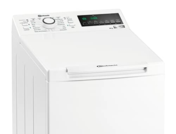 Bauknecht WMT ZEN 6 BD N Toplader-Waschmaschine / 6 kg / 1152 UpM /FreshFinish /ZEN Technology/Startzeitvorwahl/SoftOpening/ Kurz 30'/ 15° Green& Clean - 6