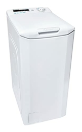 Candy Smart CSTG 282DE/1-S Waschmaschine Toplader / 8 kg/Smarte Bedienung mit NFC-Technologie/Mix Power System/Symbolblende Weiß - 1