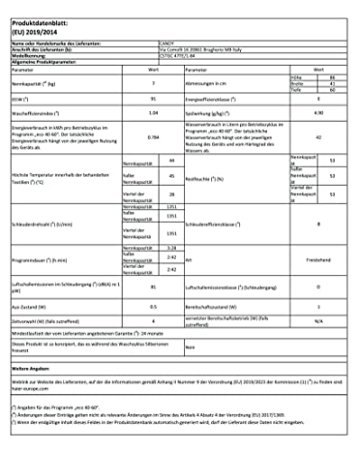 Candy Smart CSTGC 47TE/1-84 Waschmaschine Toplader / 7 kg/Smarte Bedienung mit NFC-Technologie/Mix Power System/Gentle Touch Öffnungsmechanismus Weiß - 3