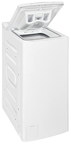 Exquisit Toplader Waschmaschine LTO1207-030C Display mit Restlaufanzeige Toplader 7,5 kg Fassungsvermögen 16 Programme Weiß - 1